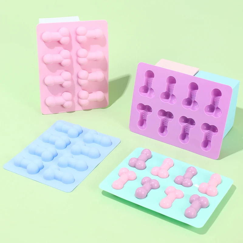 Melt Pour Soap Base - 3D 크리 에이 티브 페니스 모양의