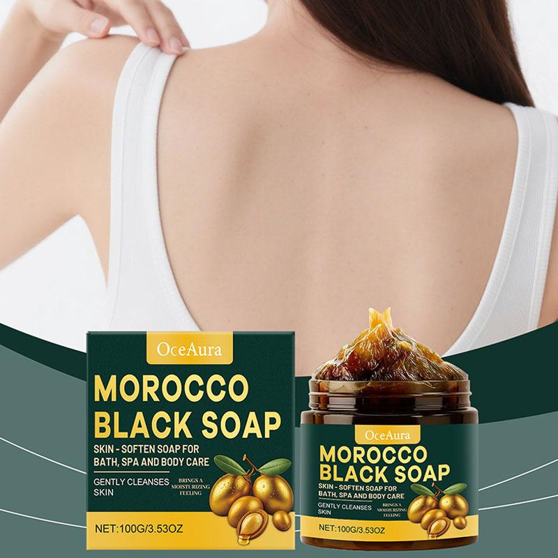 Castor Oil Soap - 모로코 블랙솝 딥 클렌징 젠틀 케어