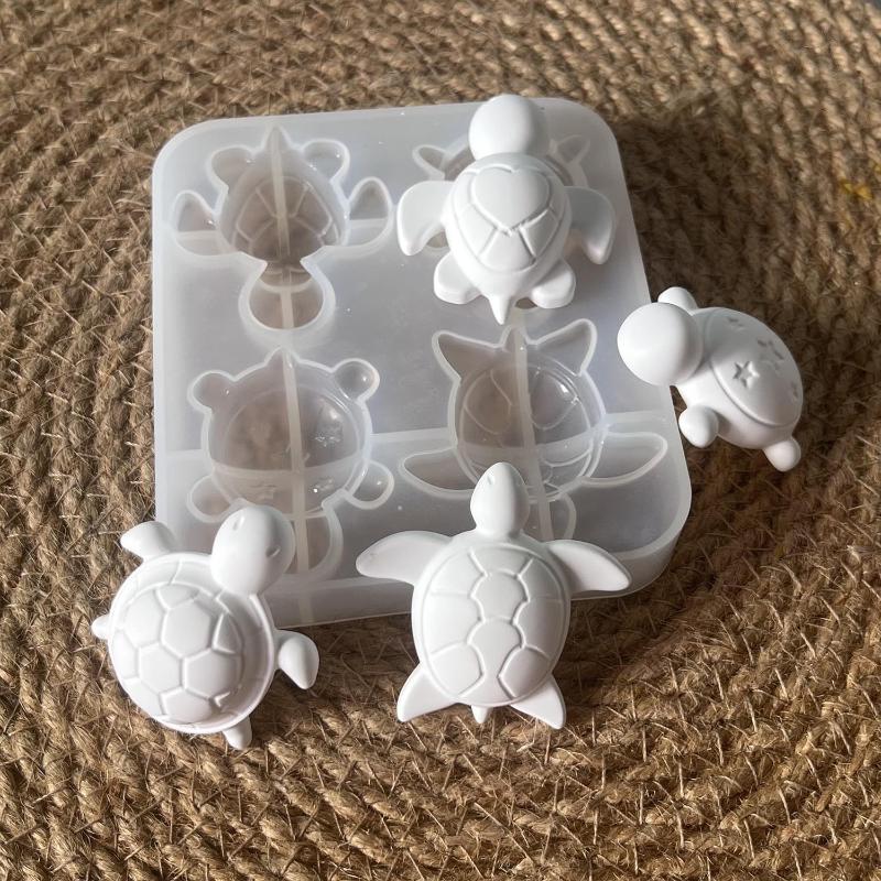 Melt Pour Soap Base - 네 마리 거북이 플라스터 실리콘 몰드