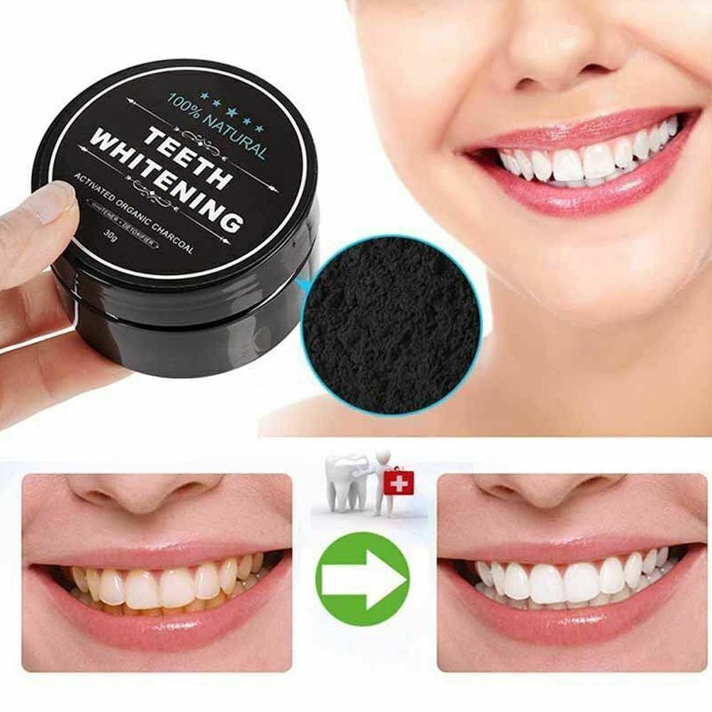Activated Charcoal Powder - 활성화된 유기농 숯 가루 치아 미백