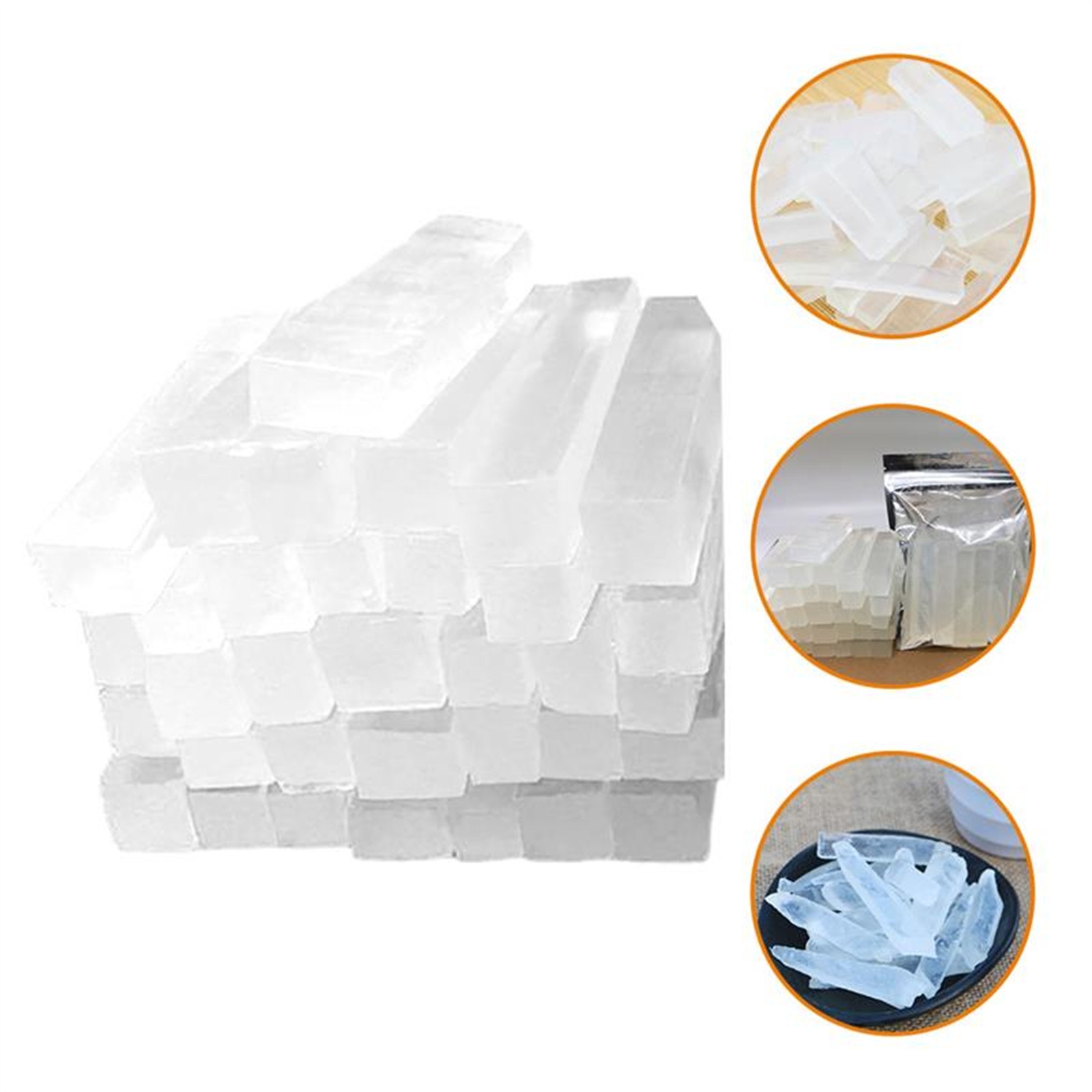 Soap Making Accessories - 250g 투명 글리세린 핸드솝 베이스 유기농