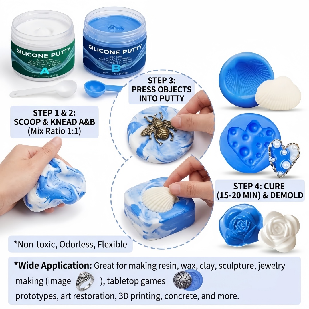 실리콘 퍼티 몰드 제작 용품 석고 양초 비누 몰드용으로 - Melt Pour Soap Base 리뷰 및 가격