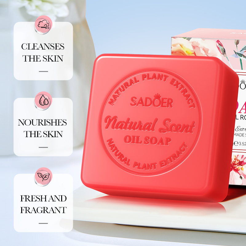 수제 비누 천연 허브 장미 에센셜 오일 비누, 유분 조 - Castor Oil Soap 리뷰 및 가격