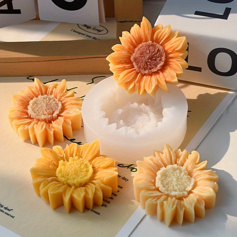 활기 넘치는 3D 해바라기 실리콘 몰드 (캔들 & 비누 - Melt Pour Soap Base 리뷰 및 가격