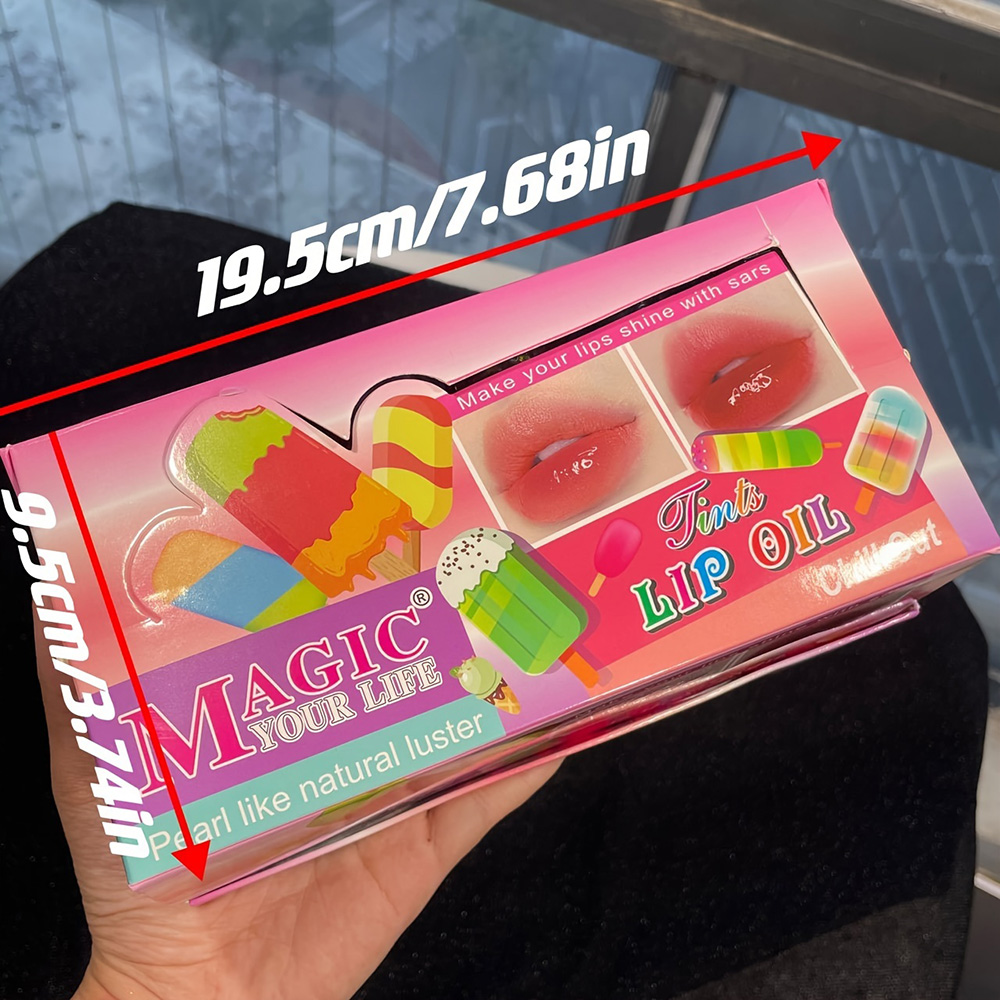 24개 귀여운 아이스크림 스팽글 립글로스 변색 립글로스 - Shea Butter Raw 리뷰 및 가격