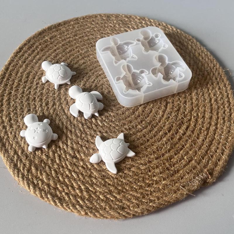 네 마리 거북이 플라스터 실리콘 몰드 DIY 하트 스타 - Melt Pour Soap Base 리뷰 및 가격