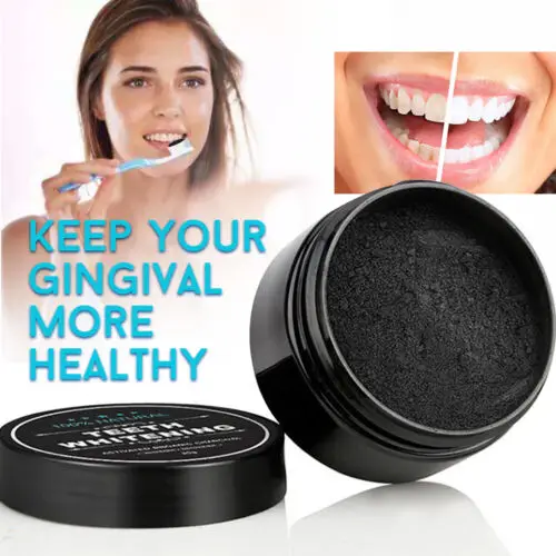 치아 미백 스케일링 파우더 구강 세척 포장, 프리미엄  - Activated Charcoal Powder 리뷰 및 가격