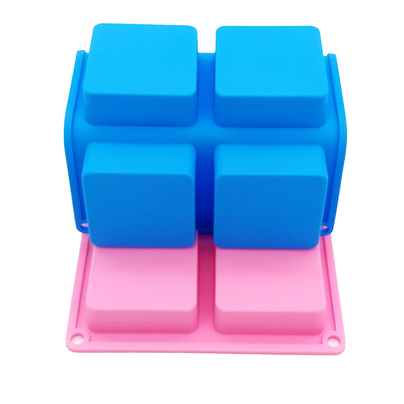 사각 비누 몰드, 6 구, 들러붙지 않는 실리콘 팬,  - Melt Pour Soap Base 리뷰 및 가격