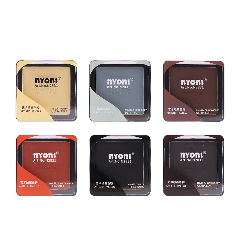 NYONI 드라이 습식 스케치 토너 페인트, 그라파이트 - Activated Charcoal Powder 리뷰 및 가격
