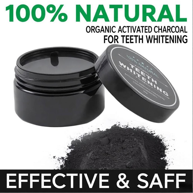 천연 활성탄 코코넛 껍질 치아 미백 파우더 30g 치아 - Activated Charcoal Powder 리뷰 및 가격