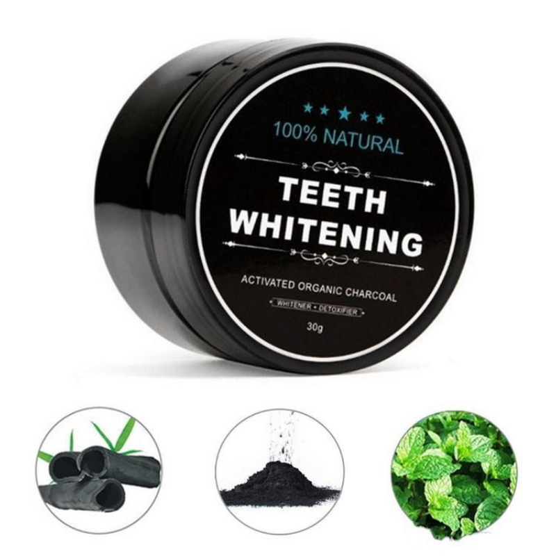 천연 활성탄 코코넛 껍질 치아 미백 파우더 30g 치아 - Activated Charcoal Powder 리뷰 및 가격