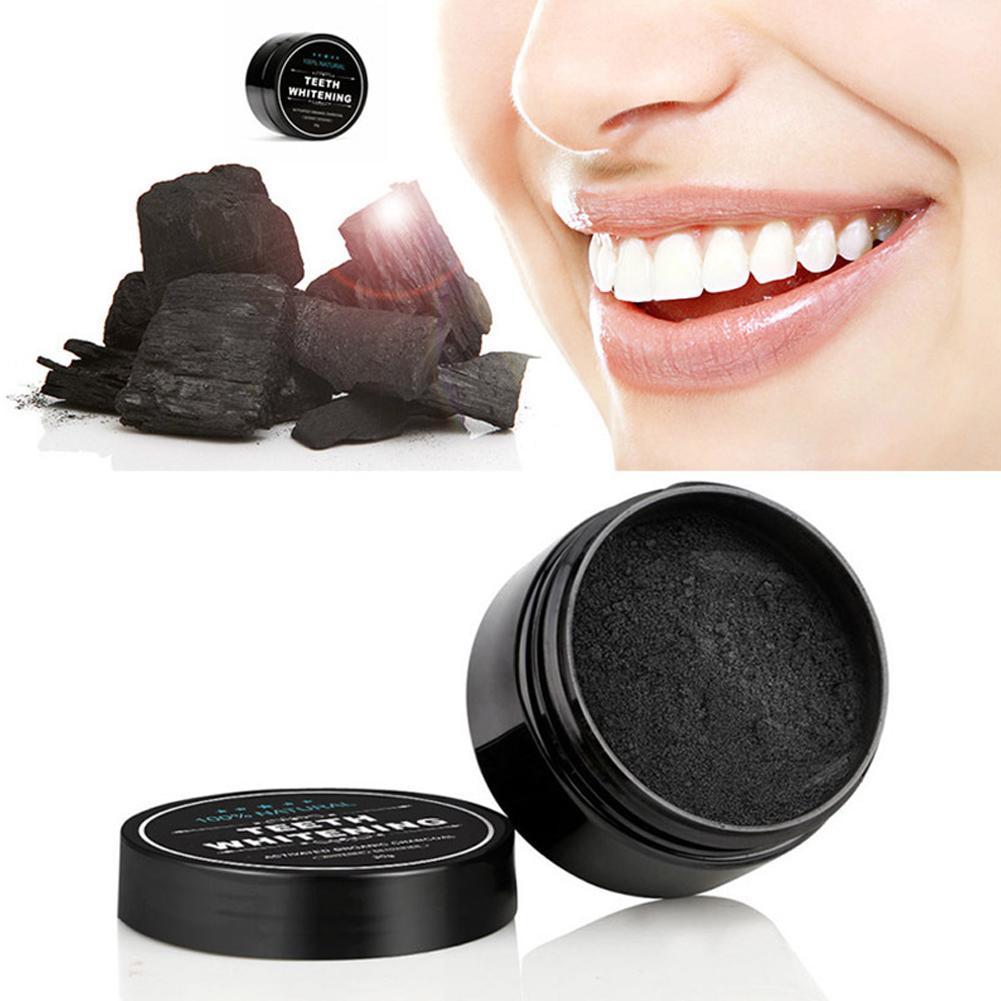 치아 미백 파우더 천연 유기농 활성 대나무 숯 황색 치 - Activated Charcoal Powder 리뷰 및 가격
